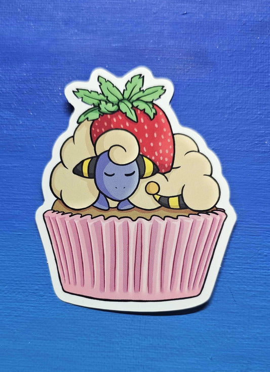 Mareep Sheep Cake Sticker