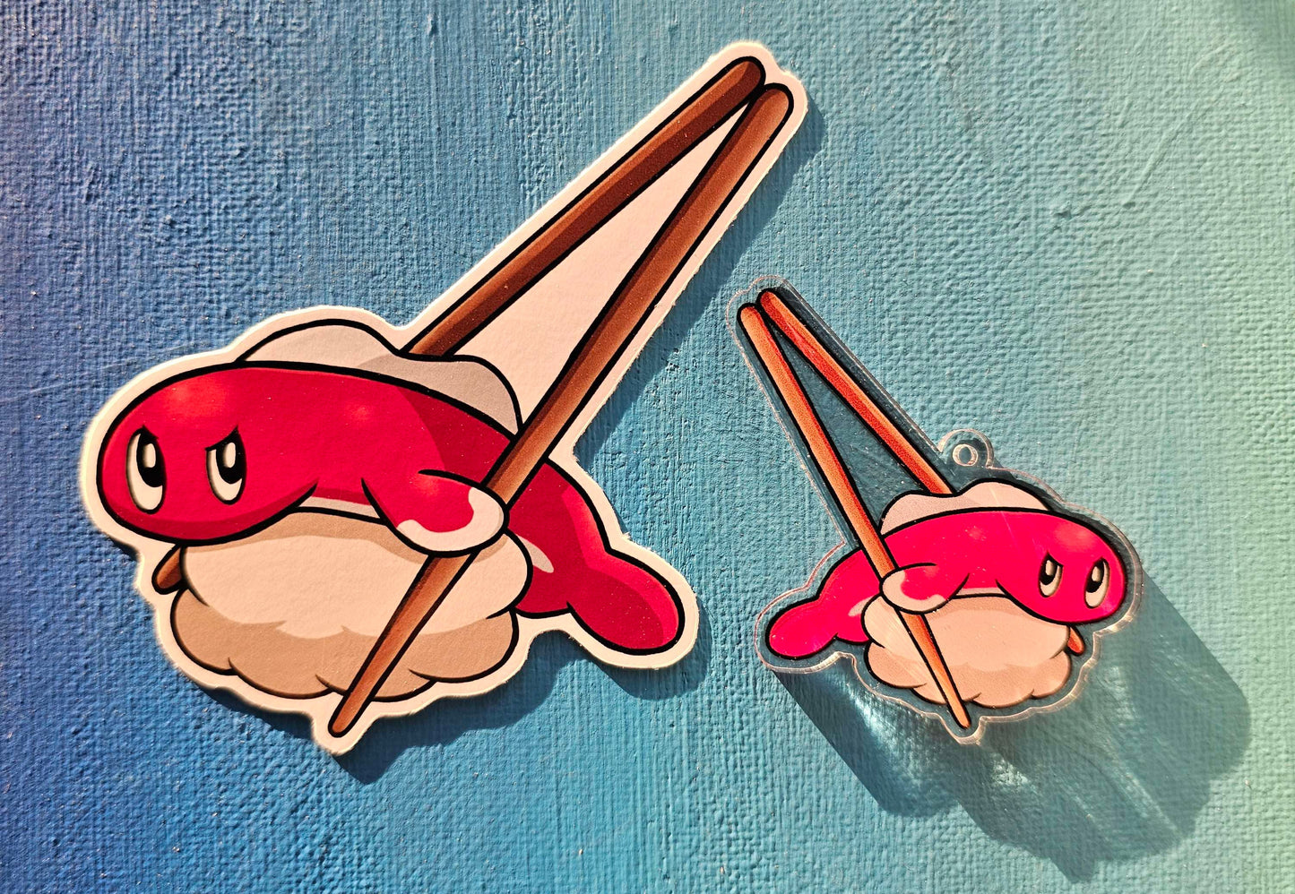 Double-Sided Tatsugiri Droopy Form Sushi Charm