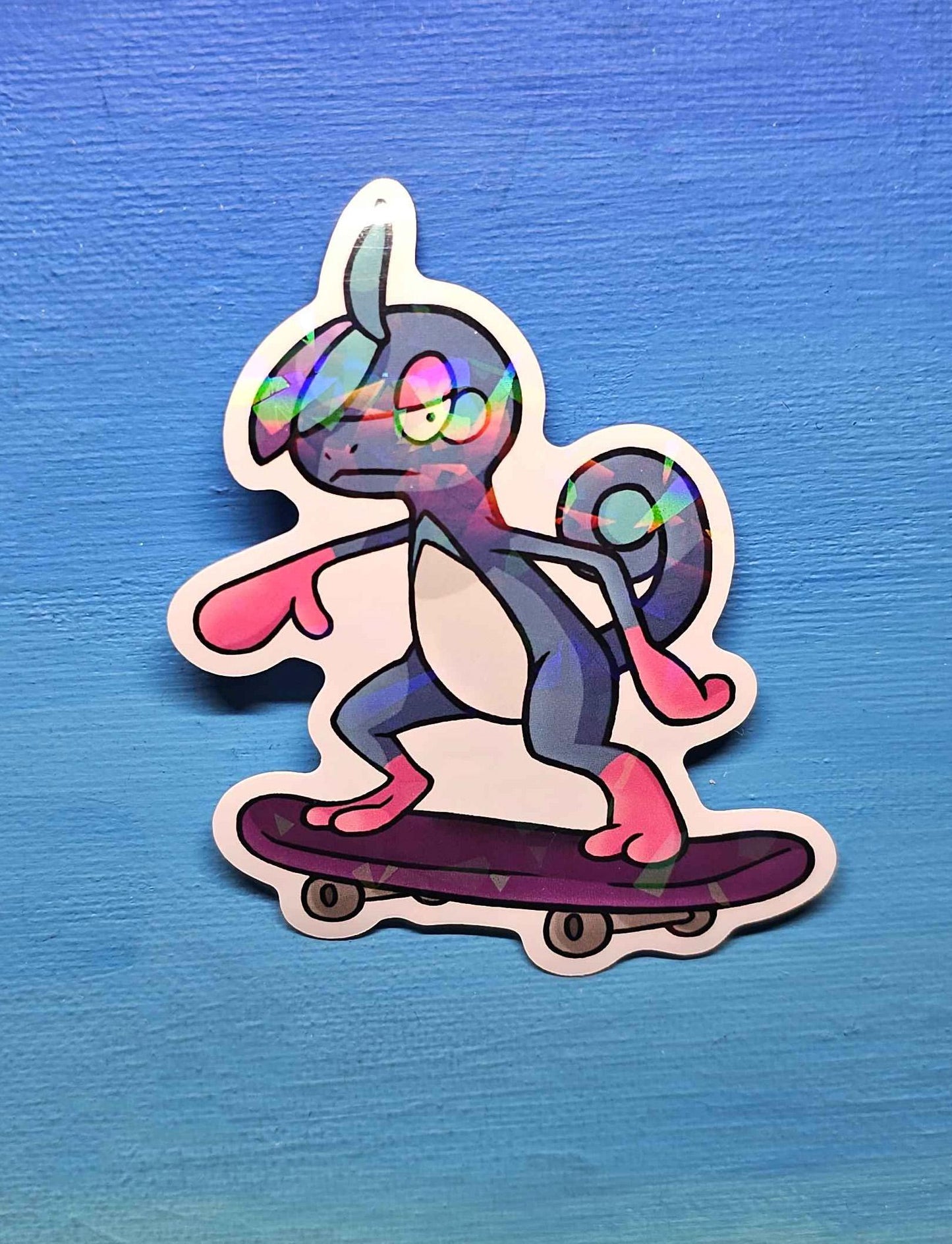 Shiny Drizzile Skateboard Sticker