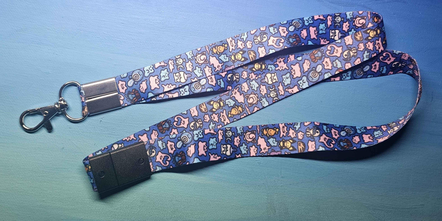 Ditto + Friends Lanyard w/ Safety Break