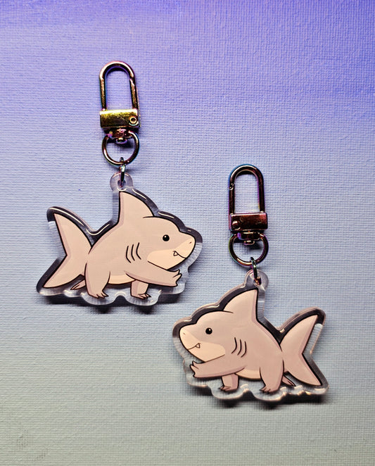Double-Sided Jeff the Land Shark Charm