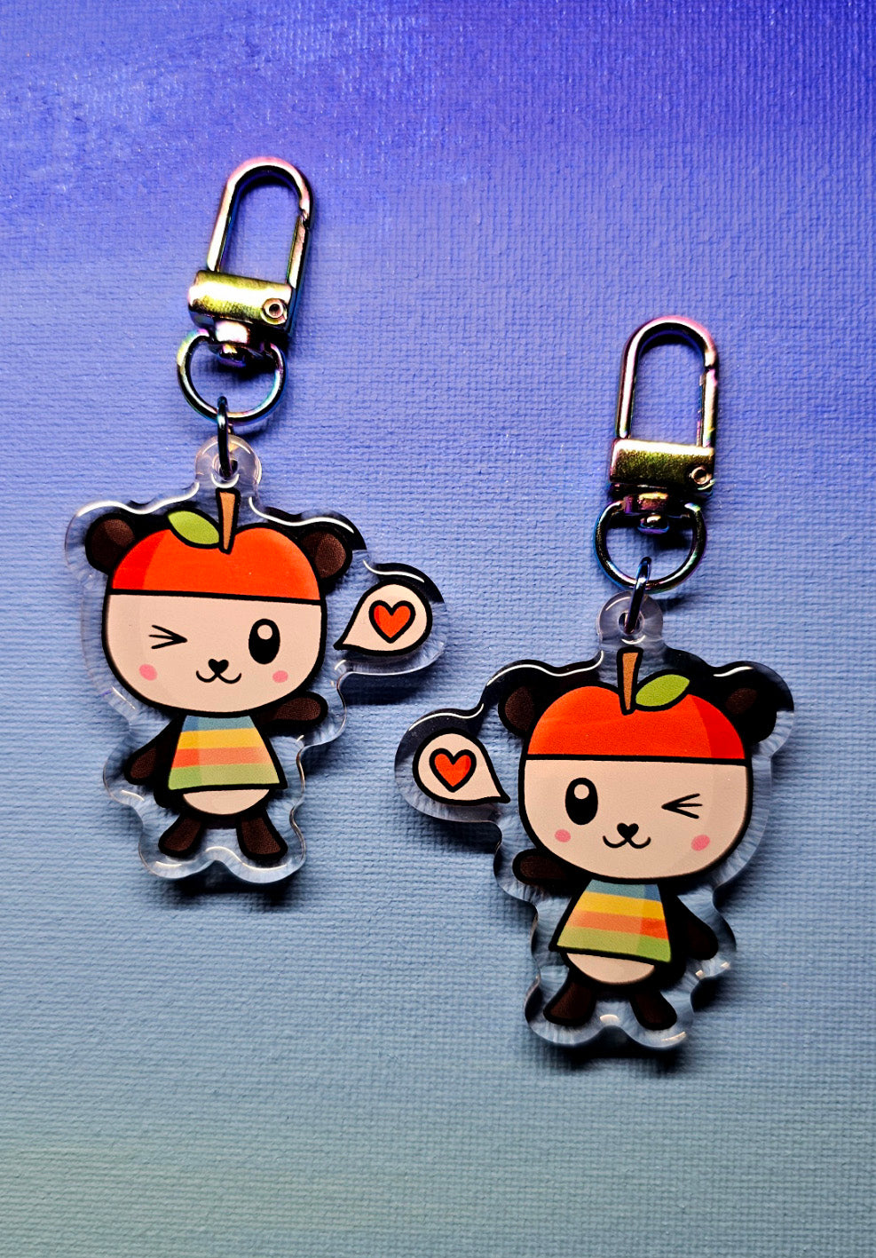 Double-Sided Pandapple Sanrio Charm