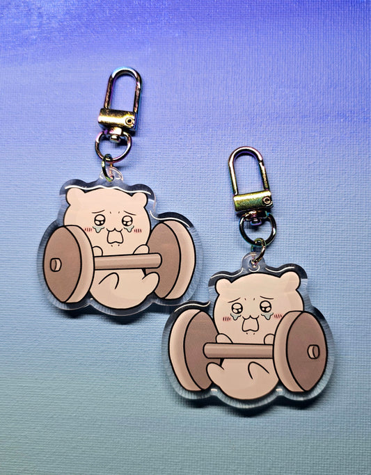 Double-Sided Chiikawa Weighted Charm