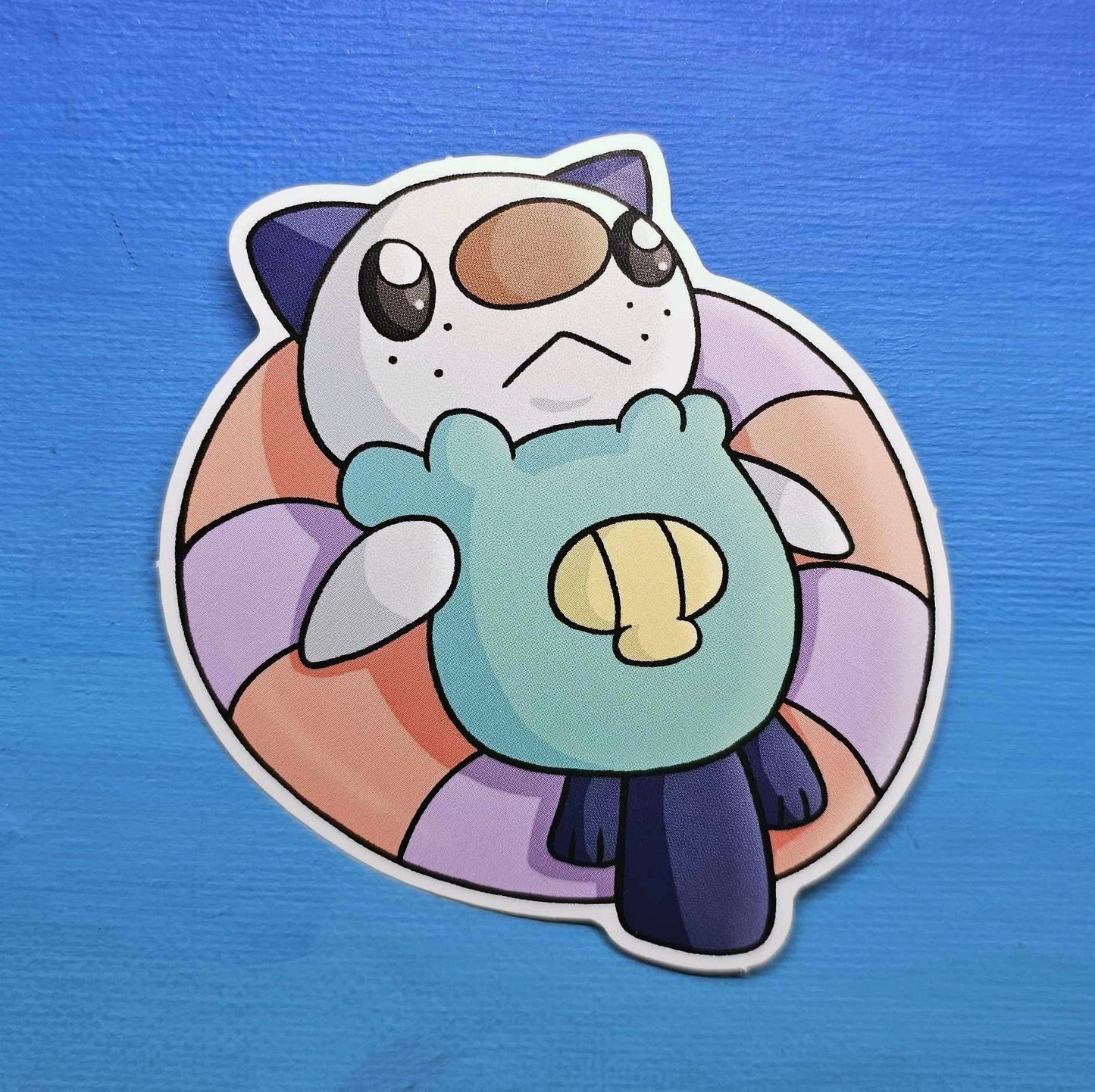 Oshawott Floatie Sticker