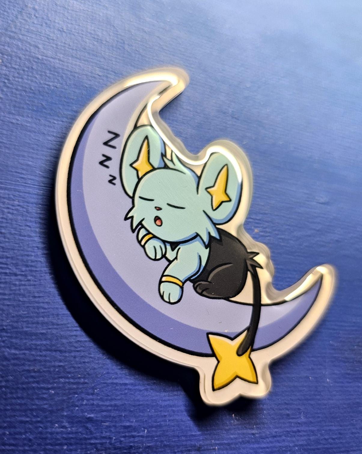Shinx Moon Magnet