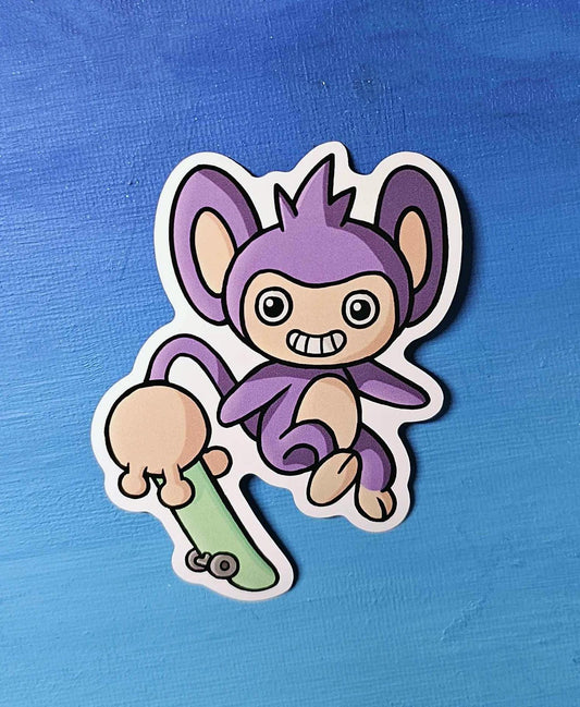 Aipom Skateboard Sticker