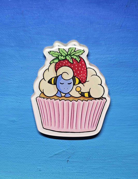 Mareep Sheep Cake Magnet