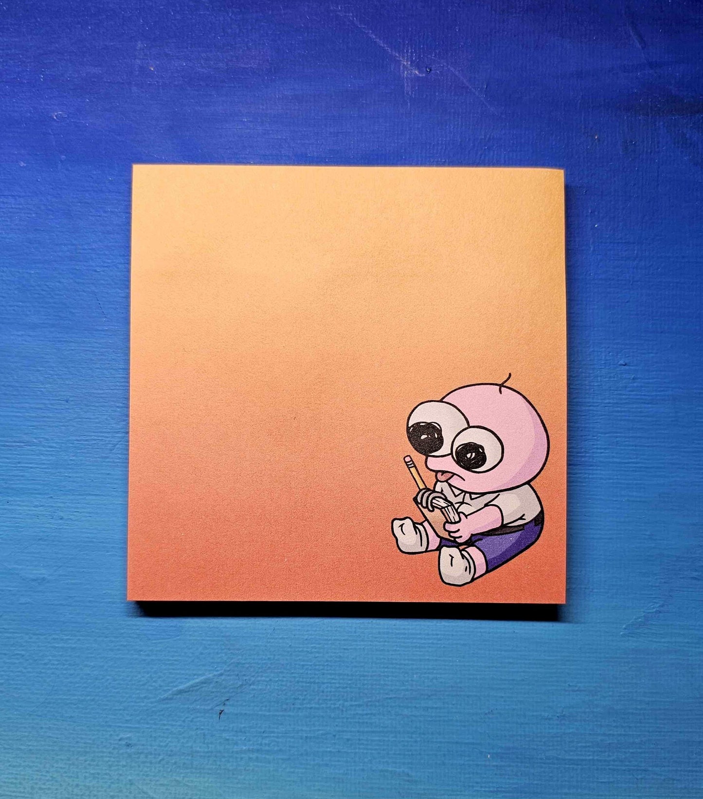 Pim Smiling Friends Sticky Notes