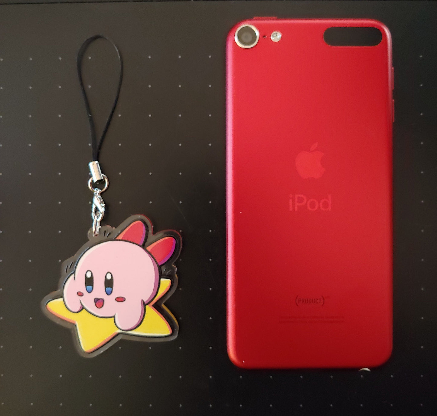 Double-Sided Star Surfing Kirby Charm