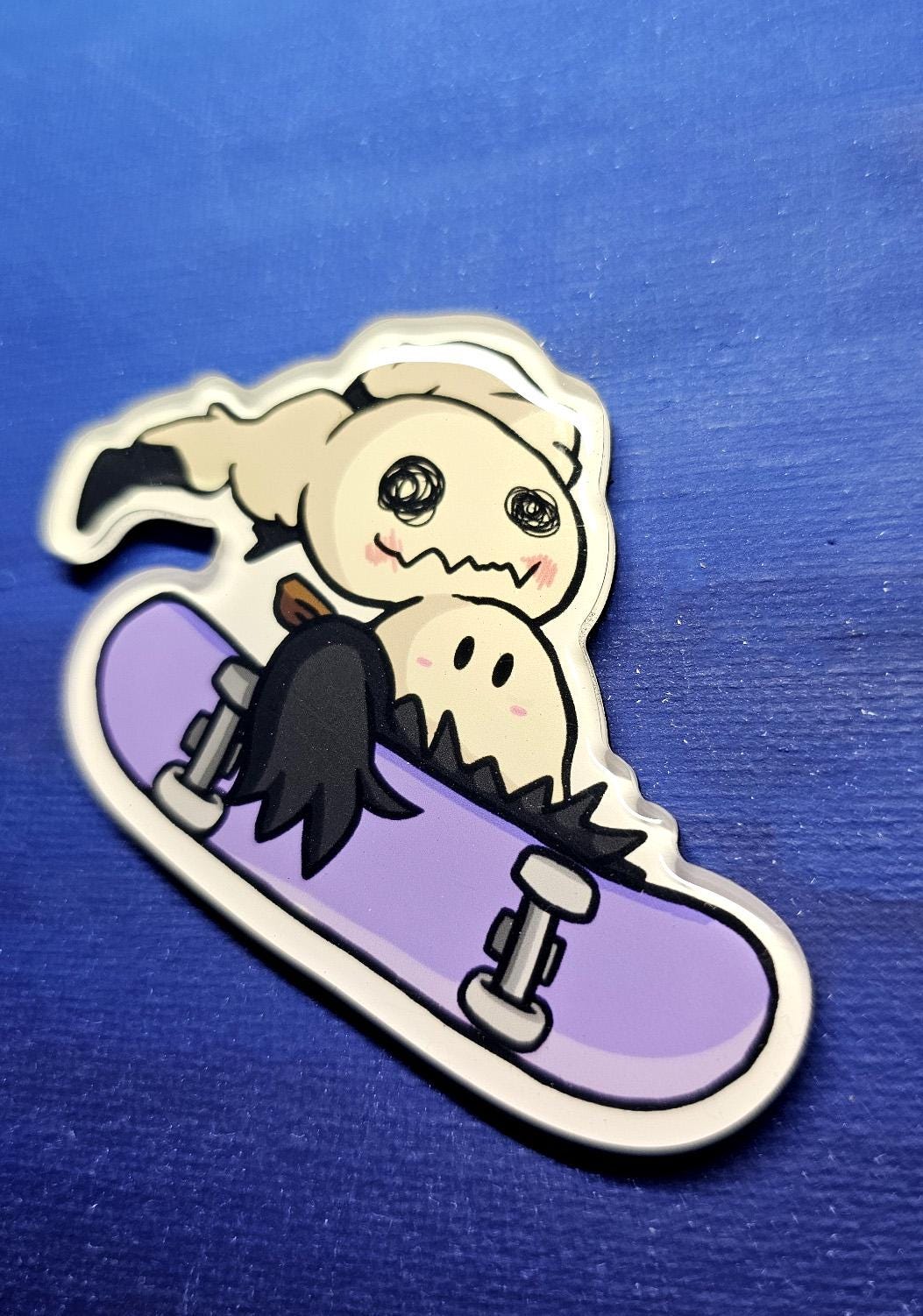 Mimikyu Skateboarder Magnet