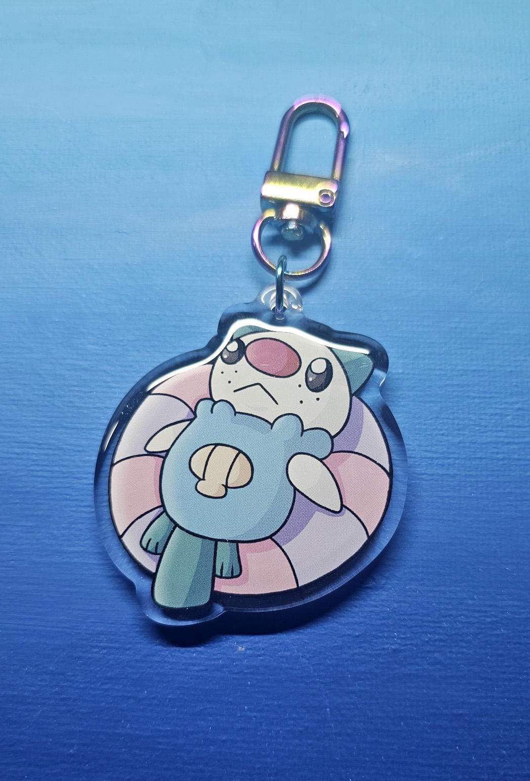 Double-Sided Oshawott Floatie Charm