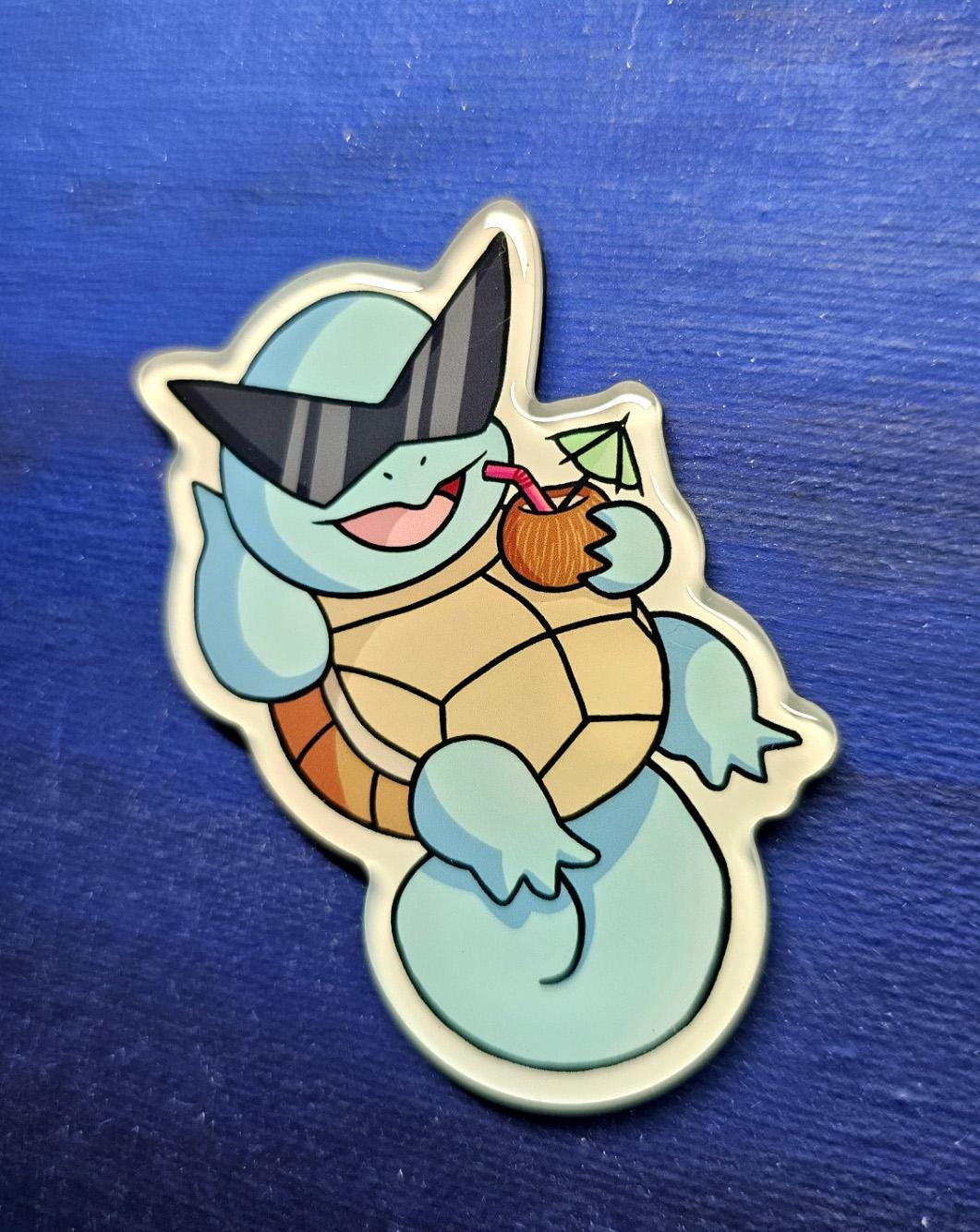 Squirtle Chillin' Magnet