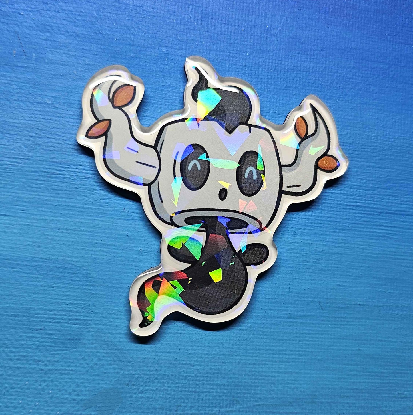 Shiny Holographic Phantump Magnet