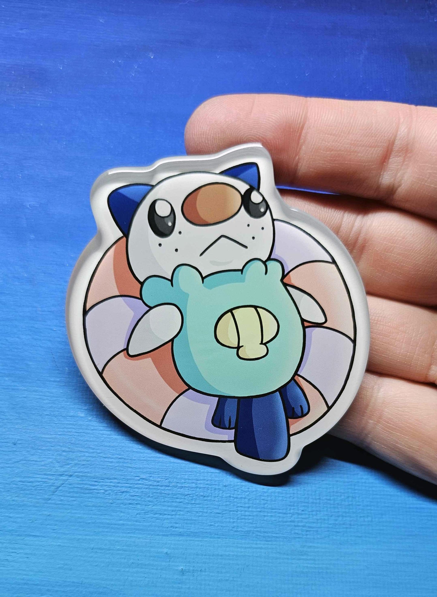 Oshawott Floatie Magnet