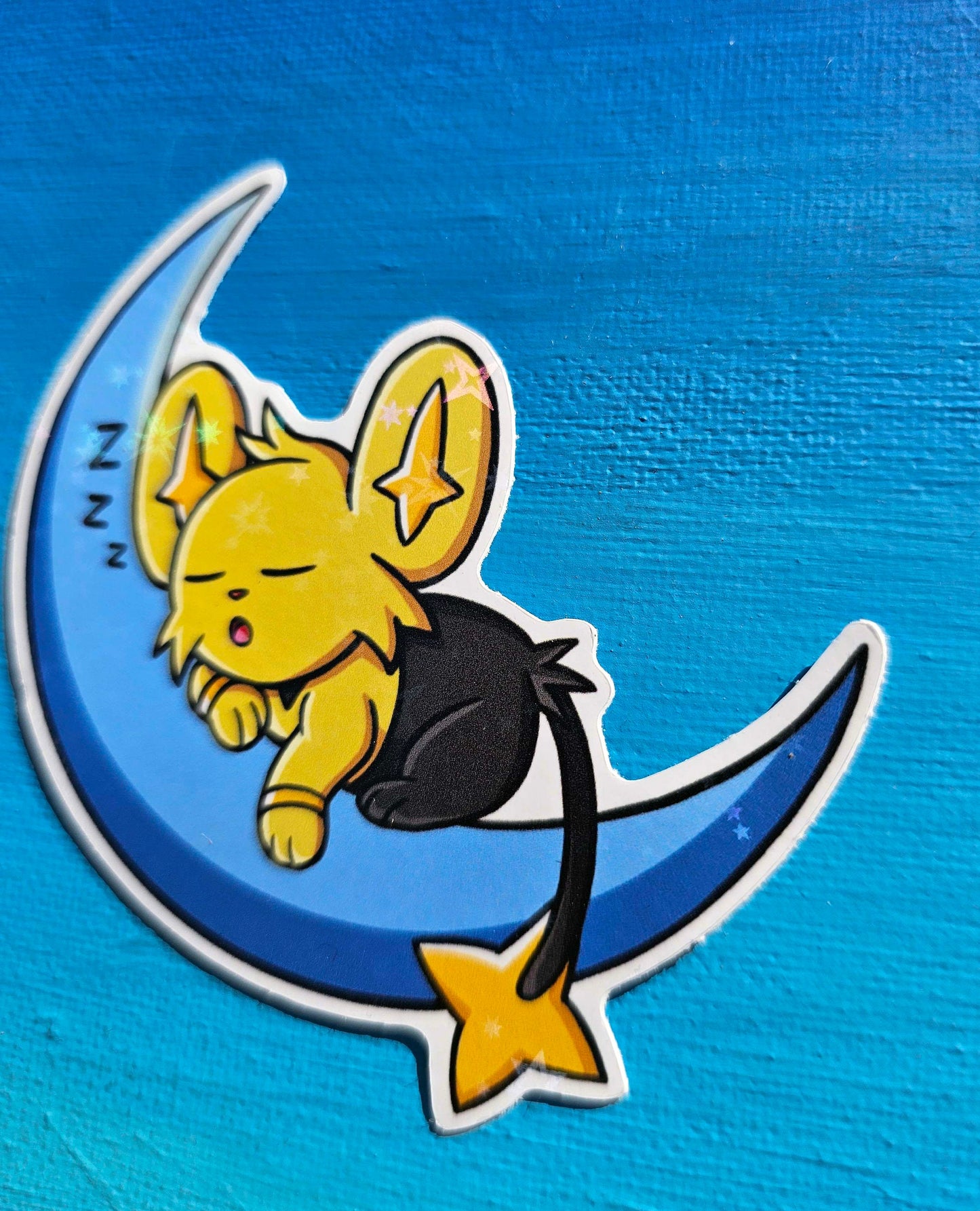 Shiny Sleepy Shinx Moon Sticker