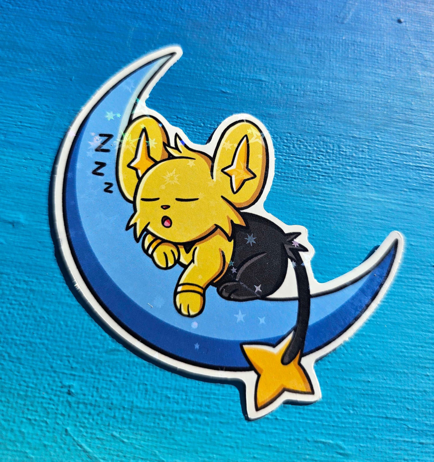 Shiny Sleepy Shinx Moon Sticker