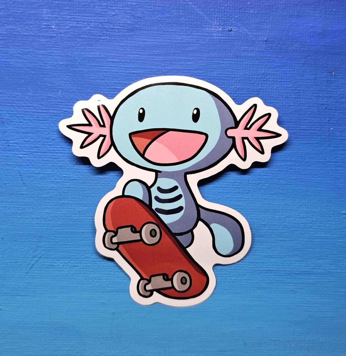 Wooper Skateboard Sticker