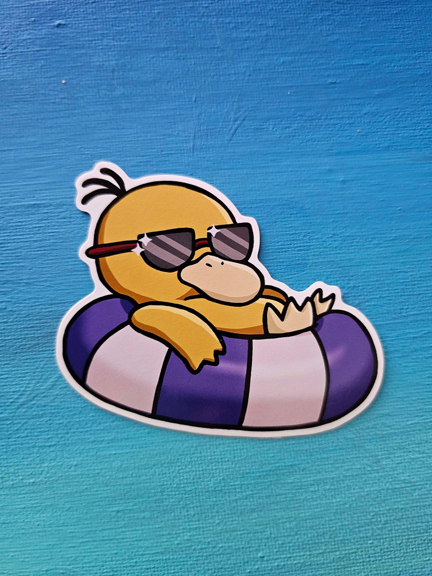 Psyduck Floatie Sticker