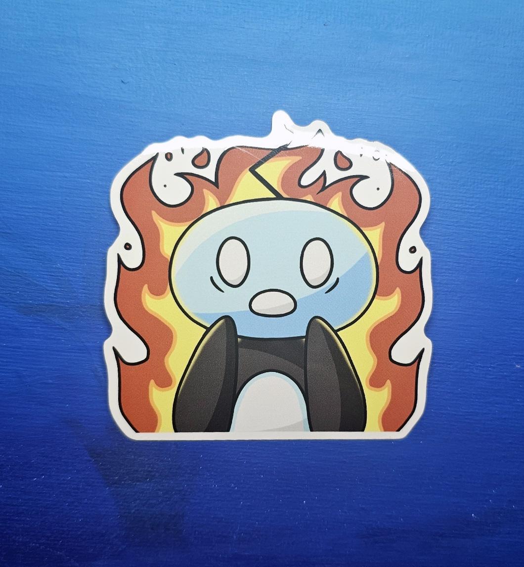 Eiscue "Fine" Sticker