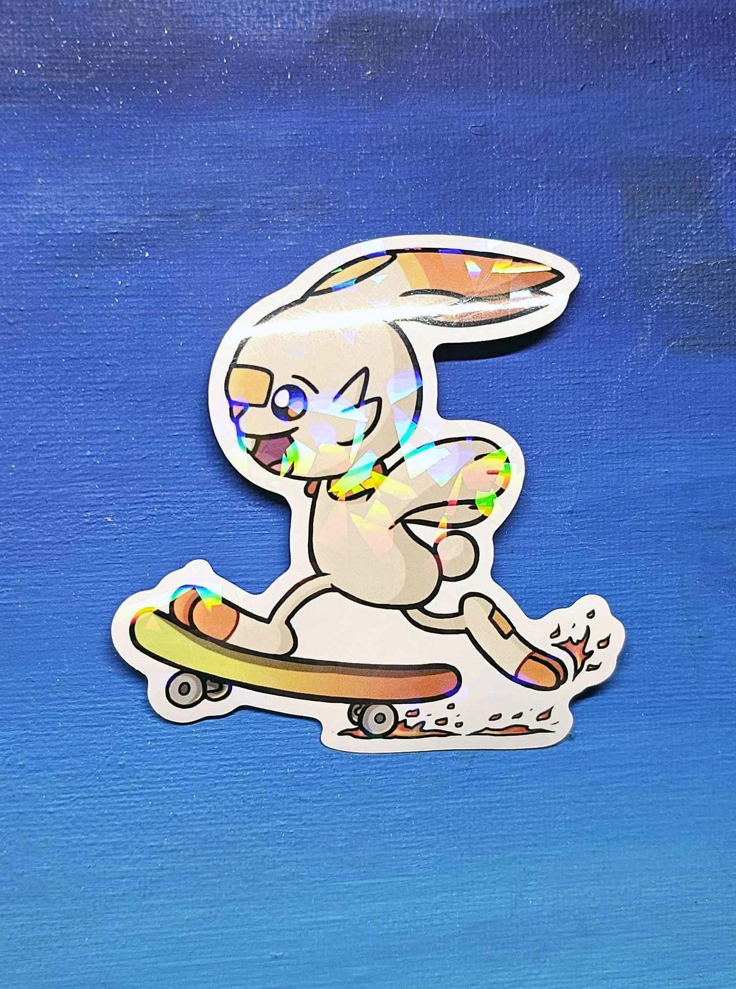 Shiny Scorbunny Skateboard Sticker