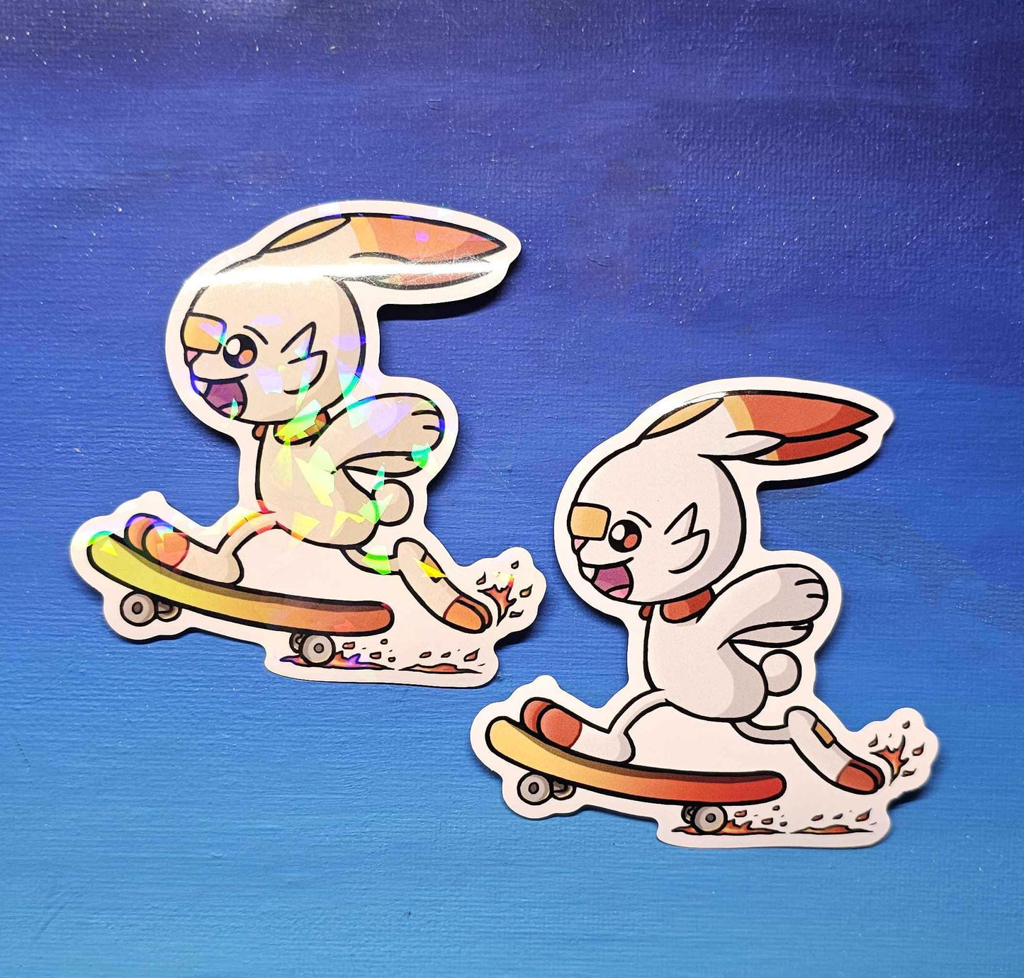 Scorbunny Skateboard Sticker