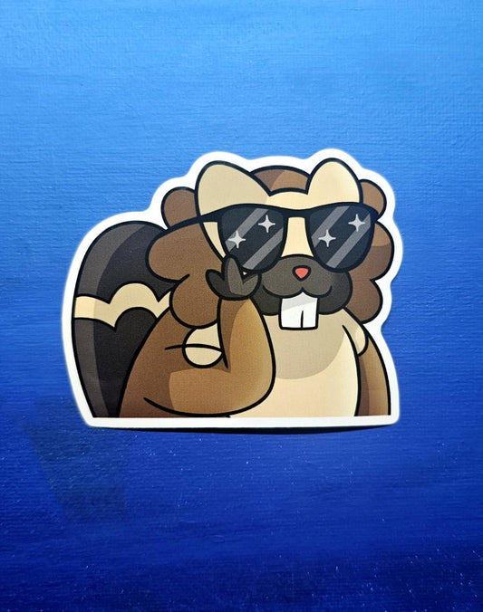 Bibarel Cool Sticker