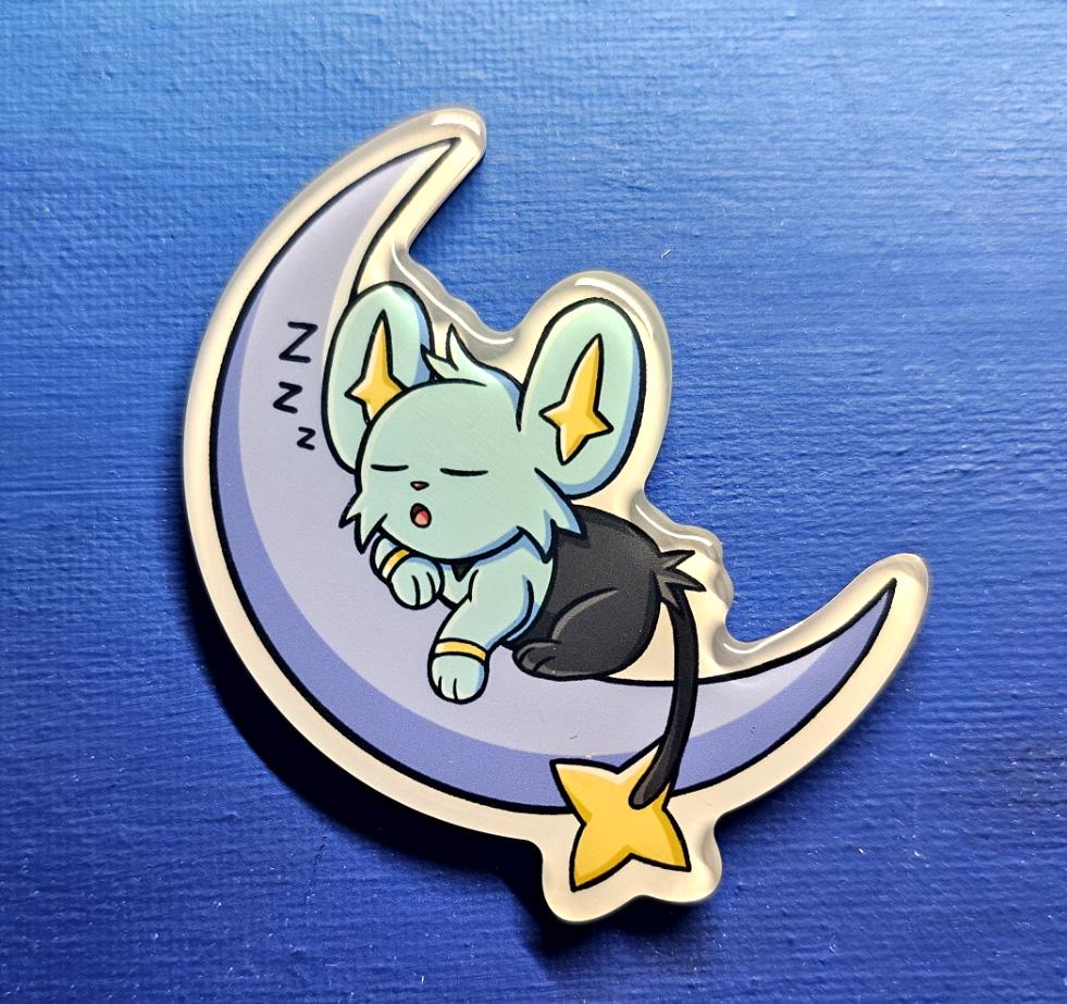 Shinx Moon Magnet