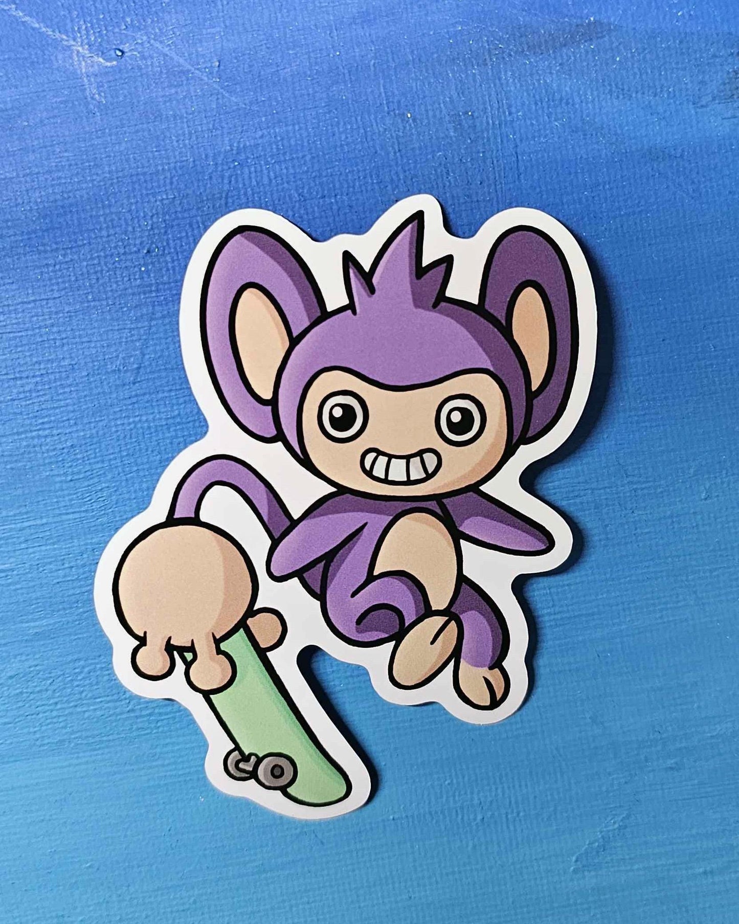 Aipom Skateboard Sticker