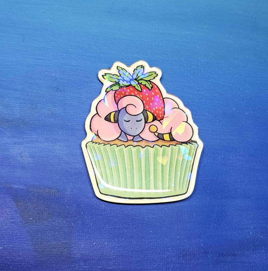 Shiny Mareep Sheep Cake Magnet
