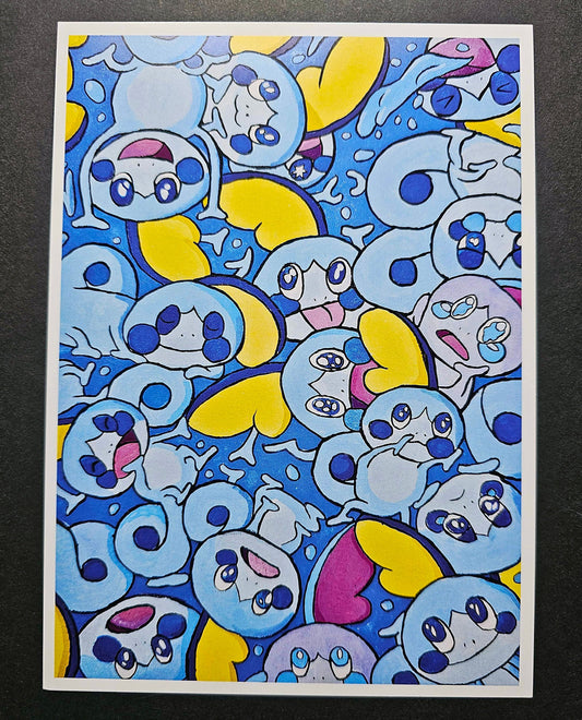 5x7 Giclee Print - Stockpile of Sobbles