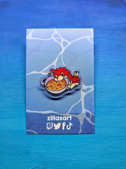 Wurmple Soup Pin 30mm