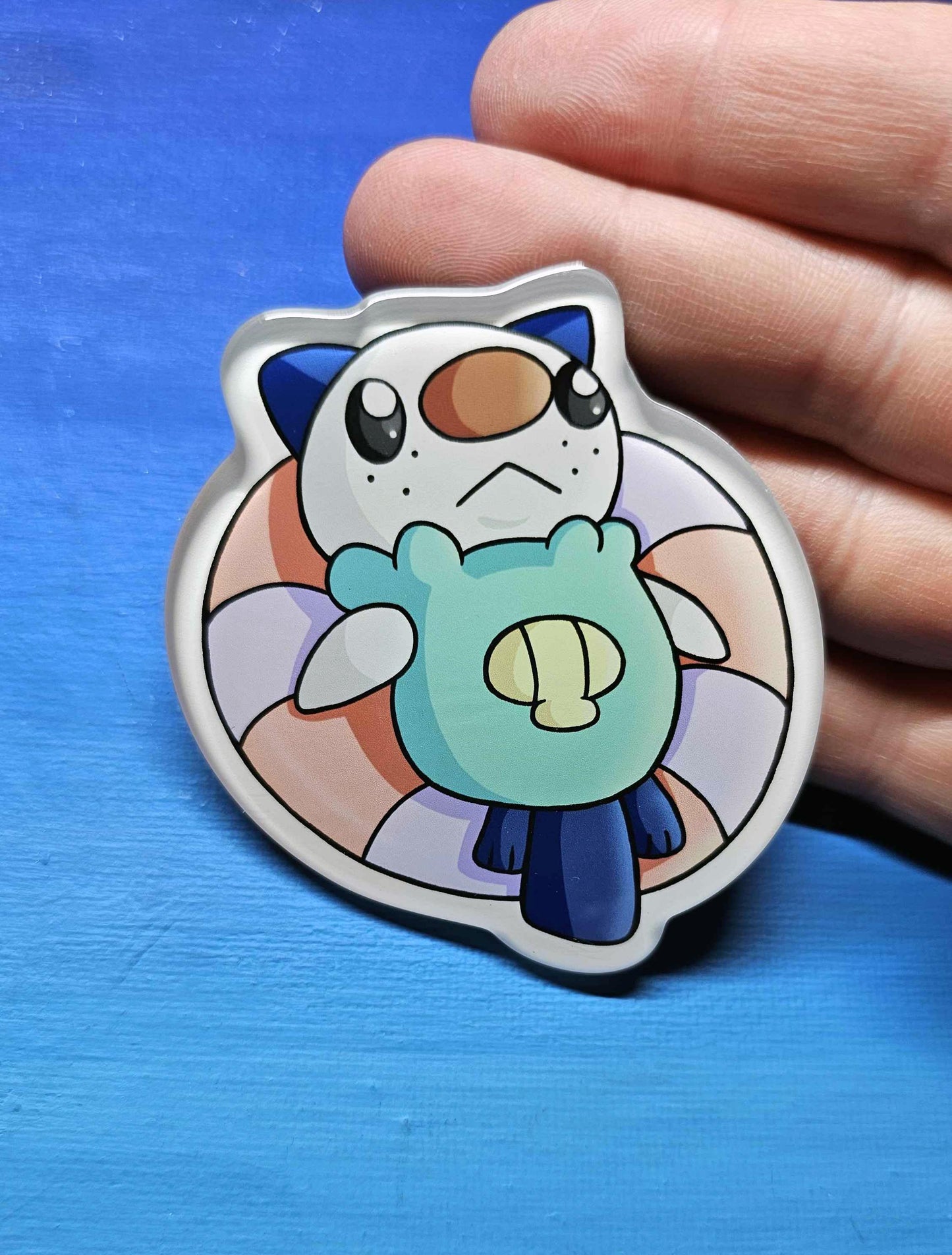 Oshawott Floatie Magnet