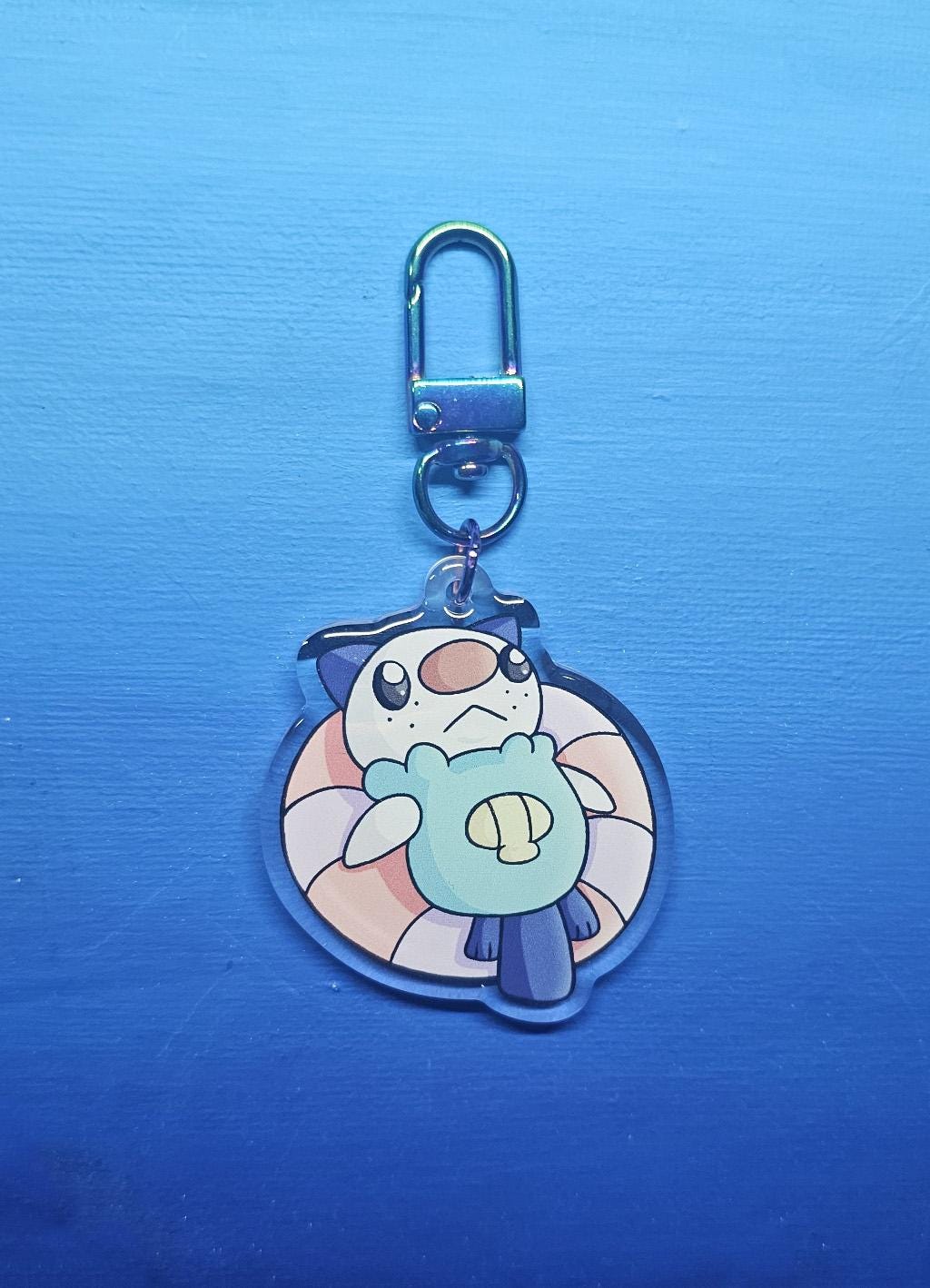 Double-Sided Oshawott Floatie Charm