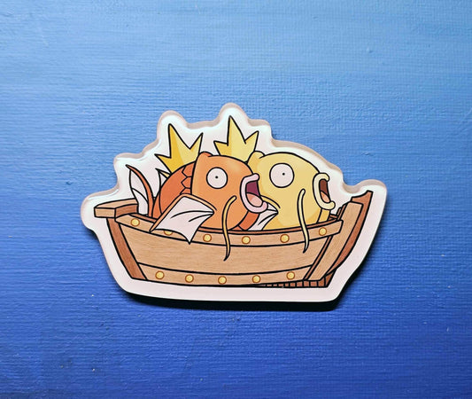 Magikarp Sushi Boat Magnet