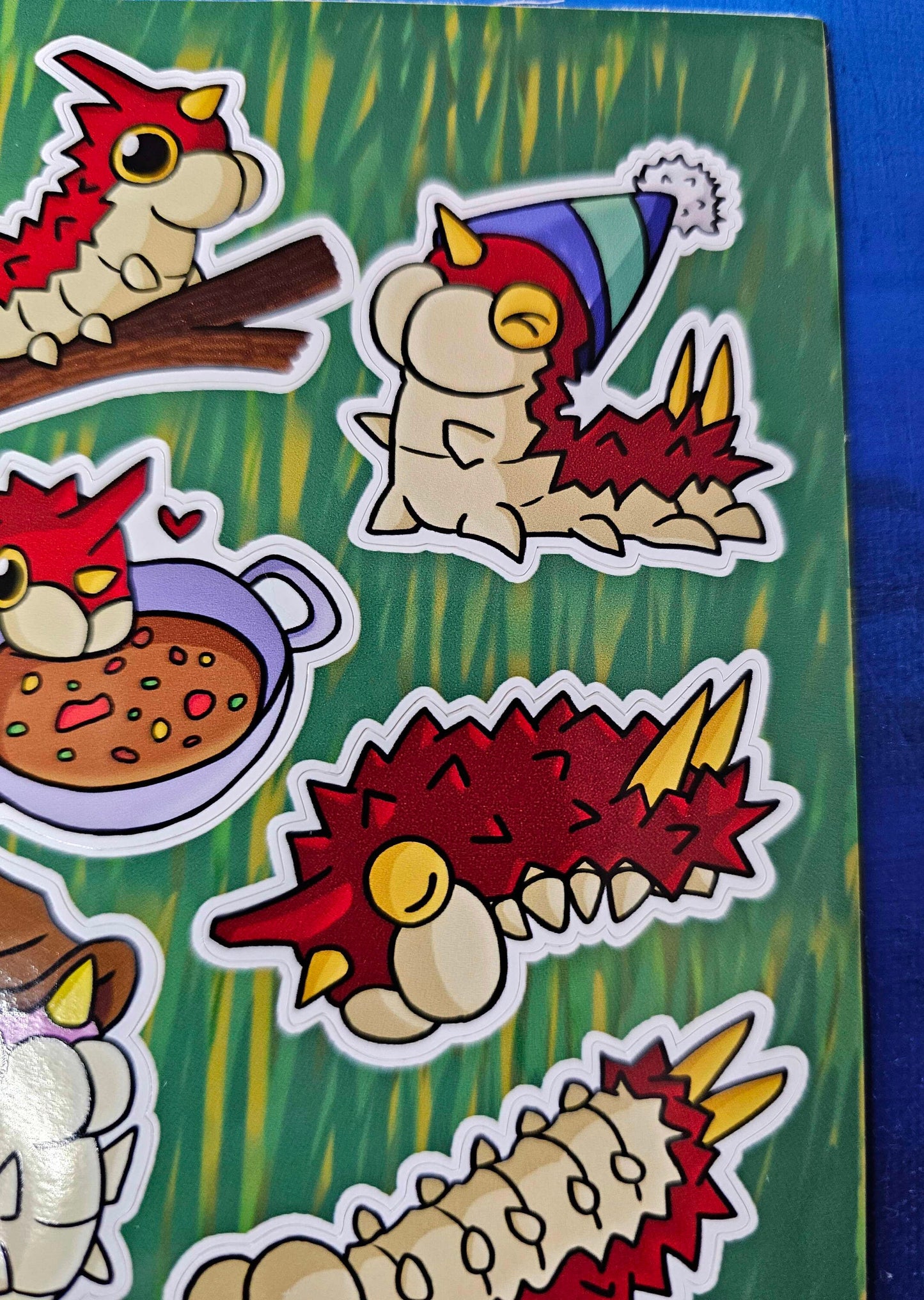A6 Day in the Life of Wurmple Sheet