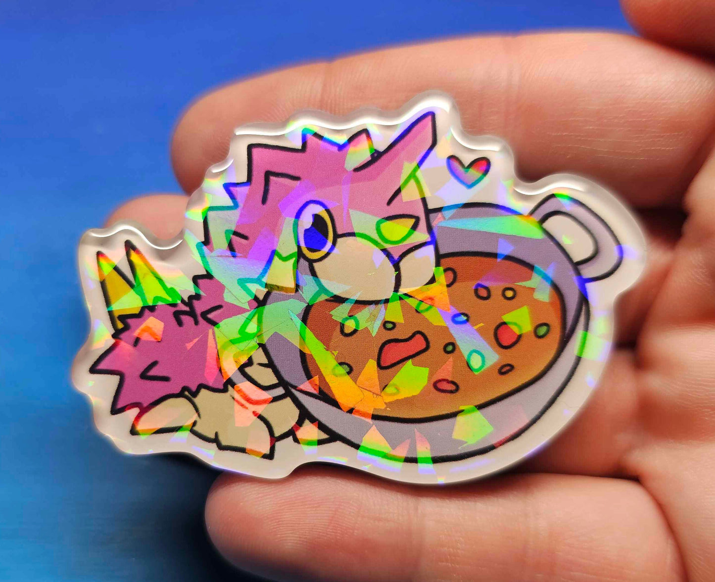 Shiny Wurmple Soup Magnet