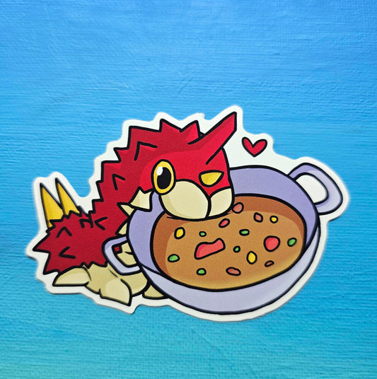 Wurmple Soup Sticker