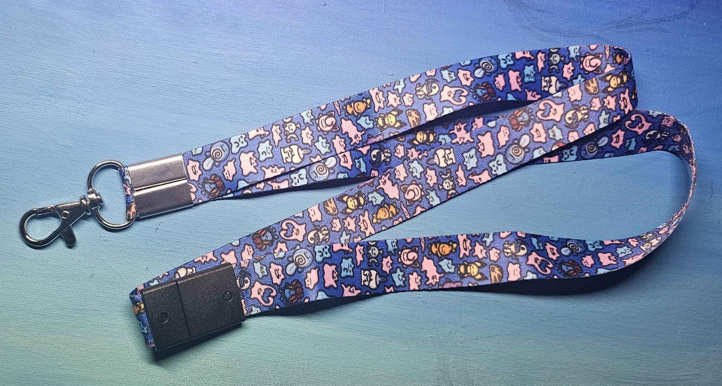 Ditto + Friends Lanyard w/ Safety Break