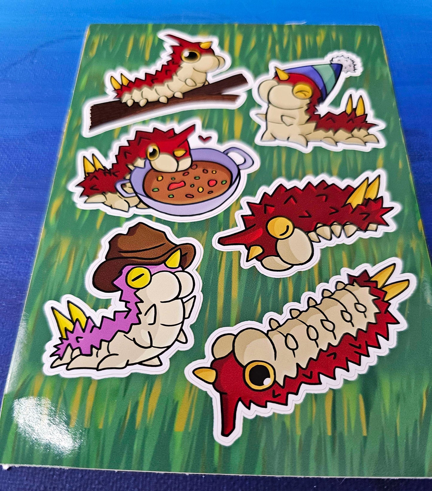 A6 Day in the Life of Wurmple Sheet