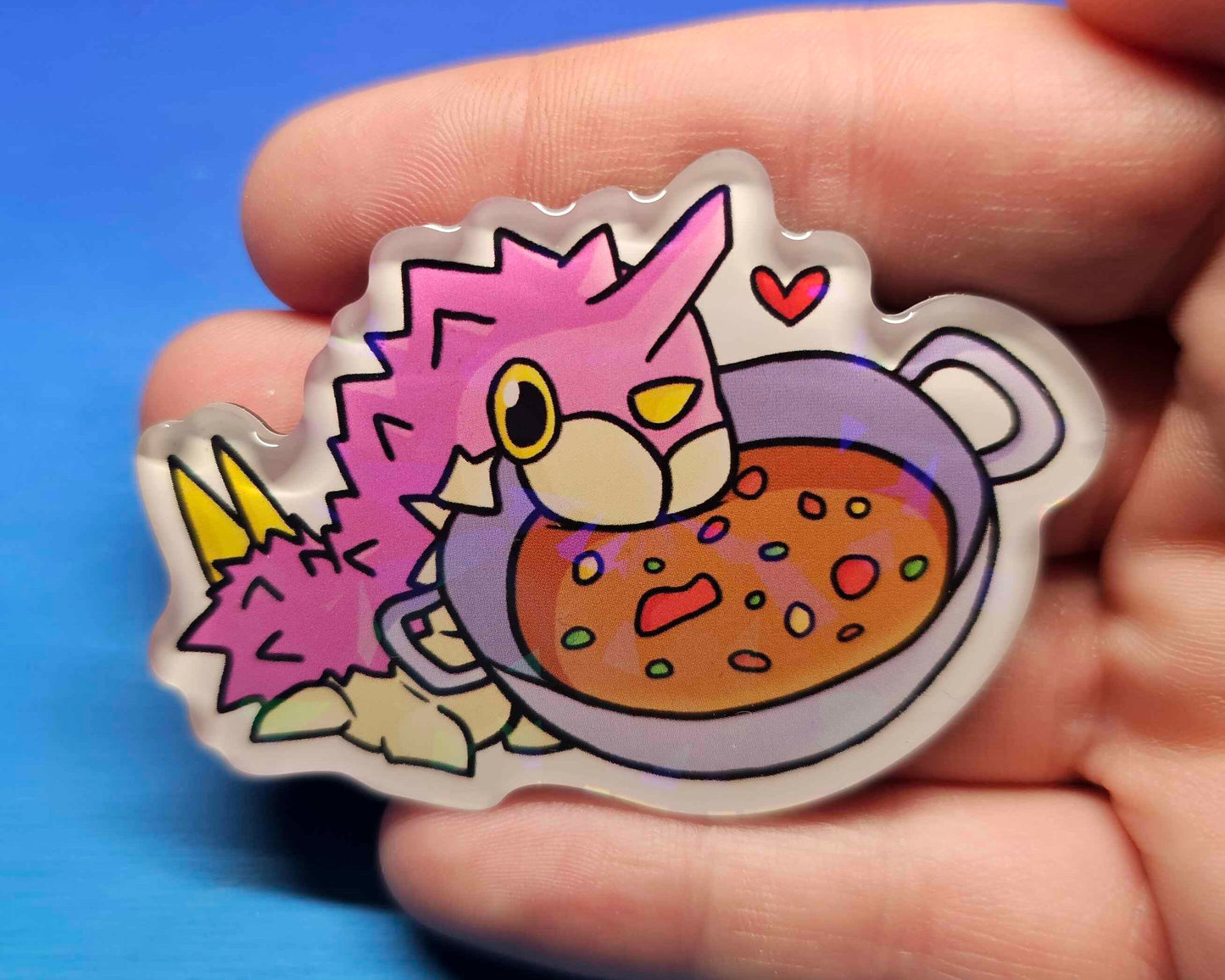 Shiny Wurmple Soup Magnet