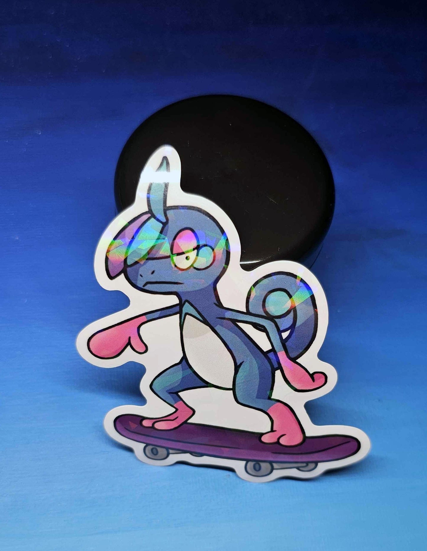 Shiny Drizzile Skateboard Sticker