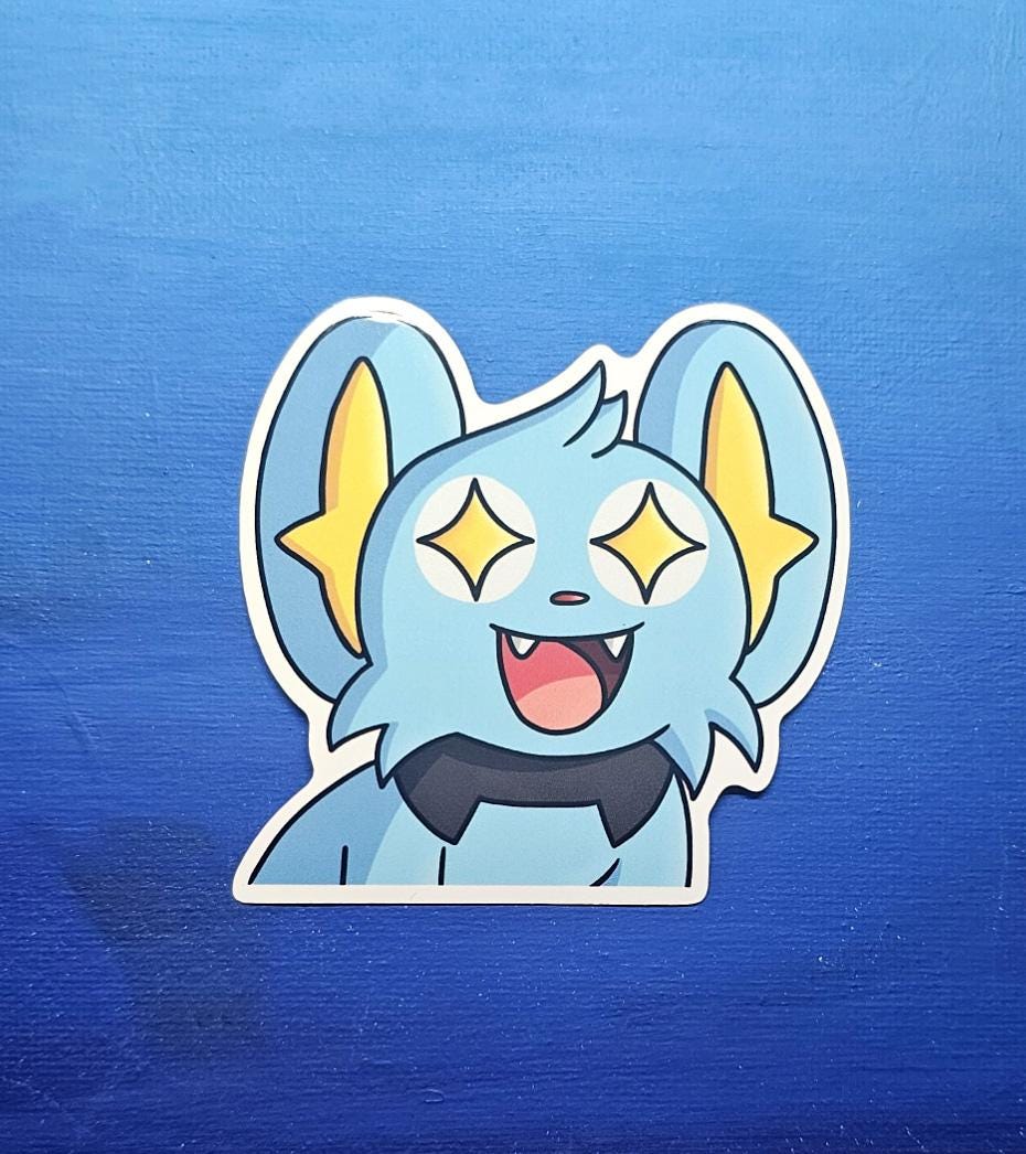 Shinx Wow Sticker