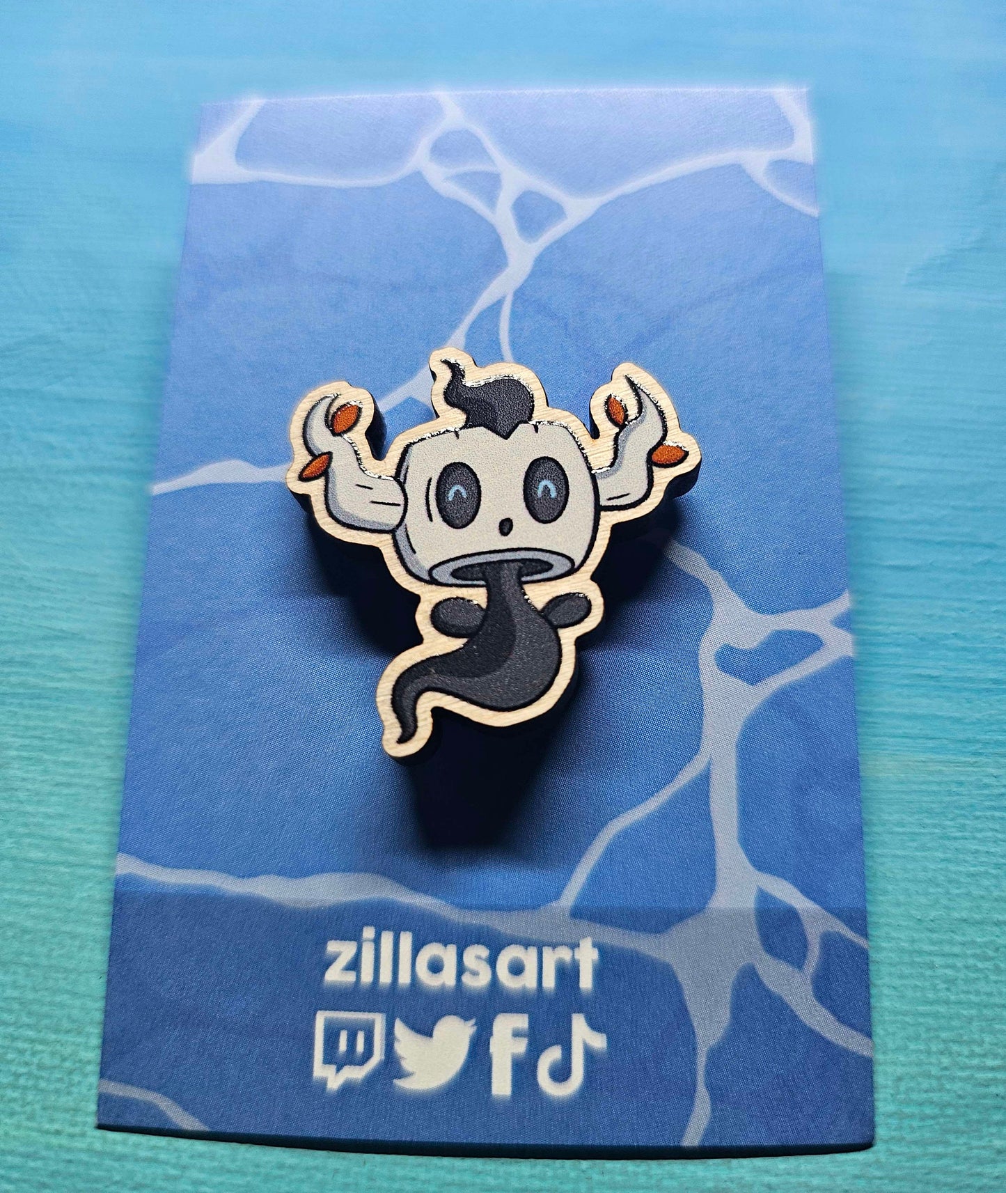 Shiny Phantump Pin 30mm