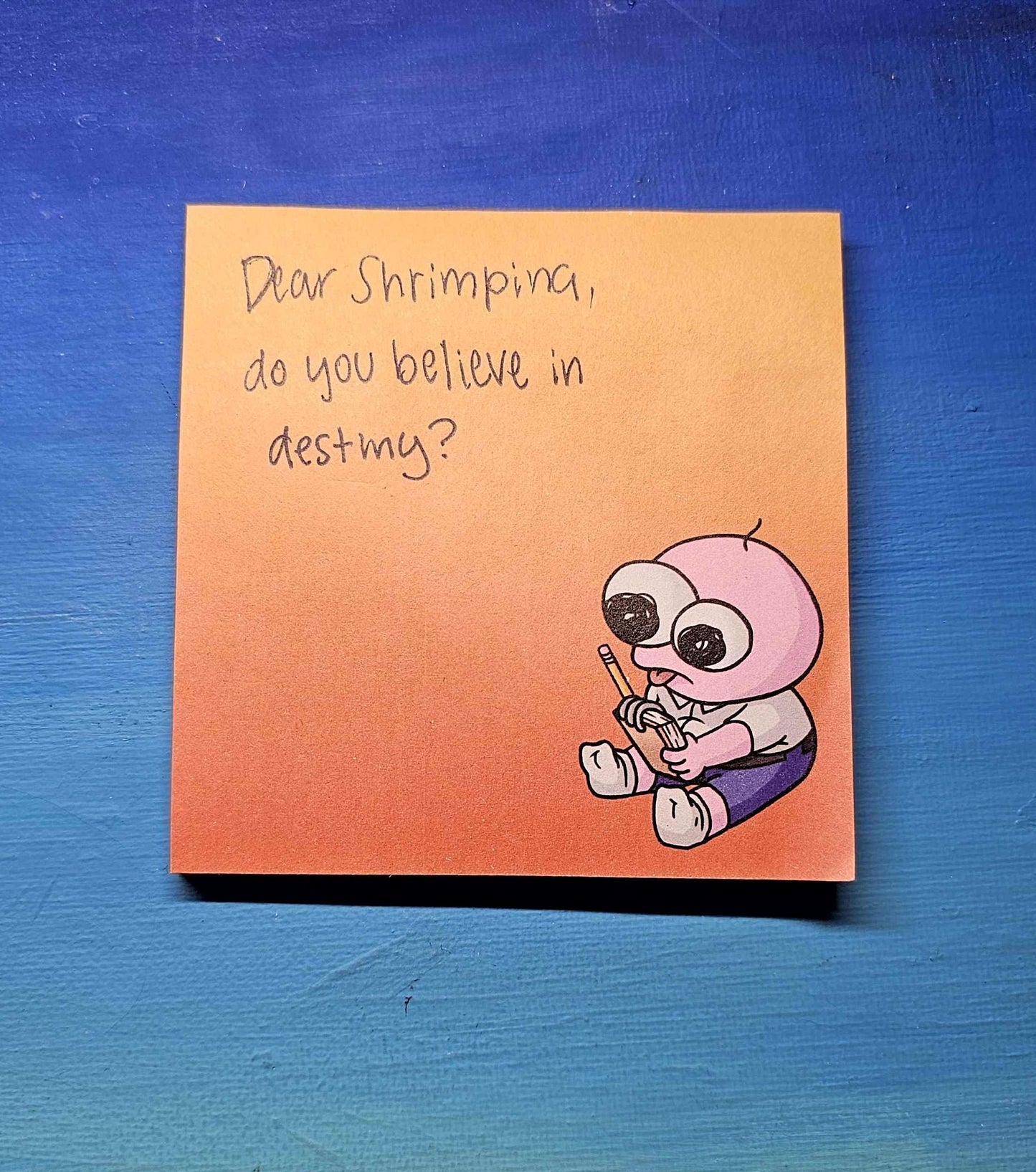 Pim Smiling Friends Sticky Notes