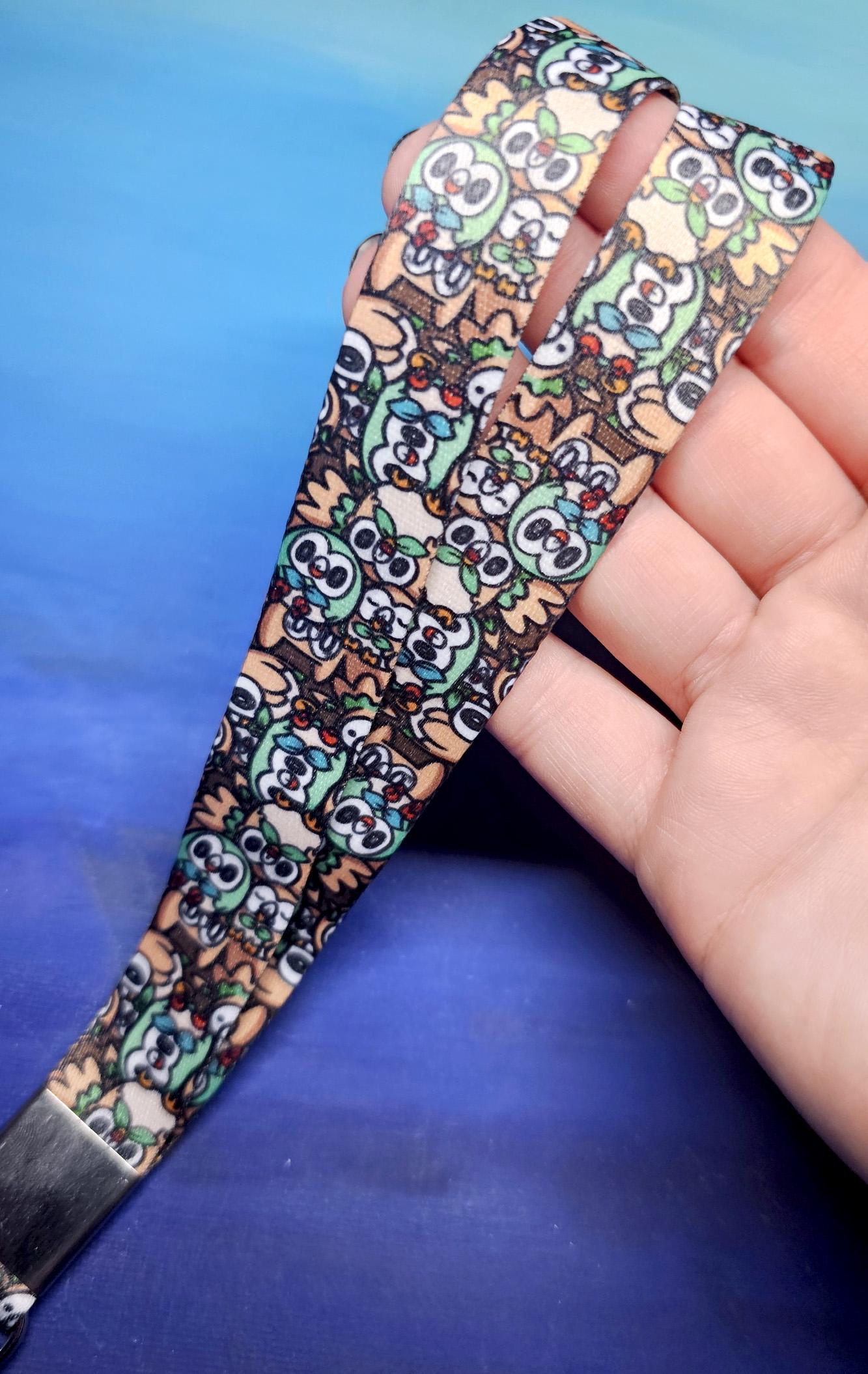 Rowlet Lanyard w/ Safety Break