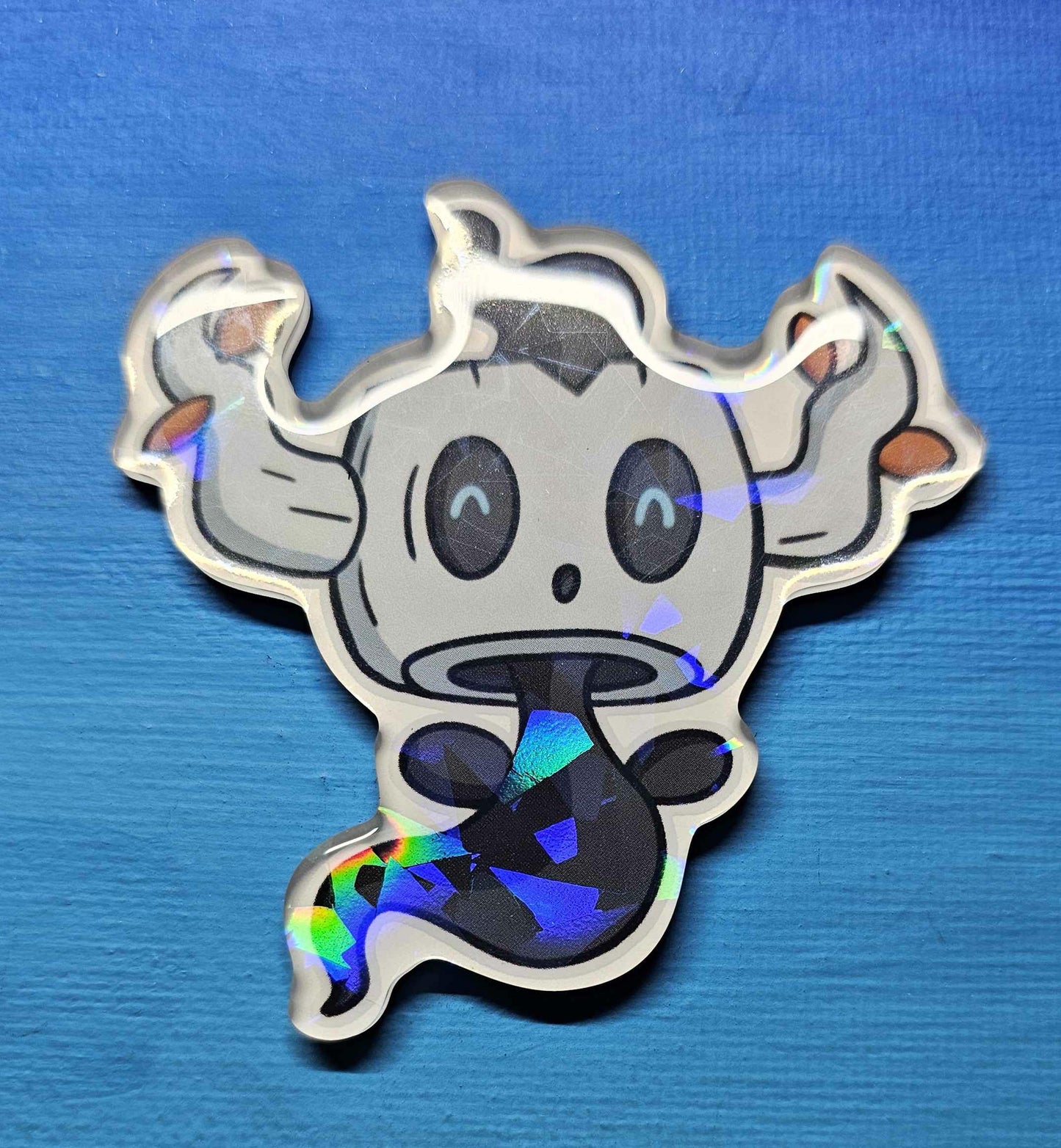 Shiny Holographic Phantump Magnet