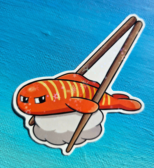 Shiny Tatsugiri Stretchy Sushi Sticker