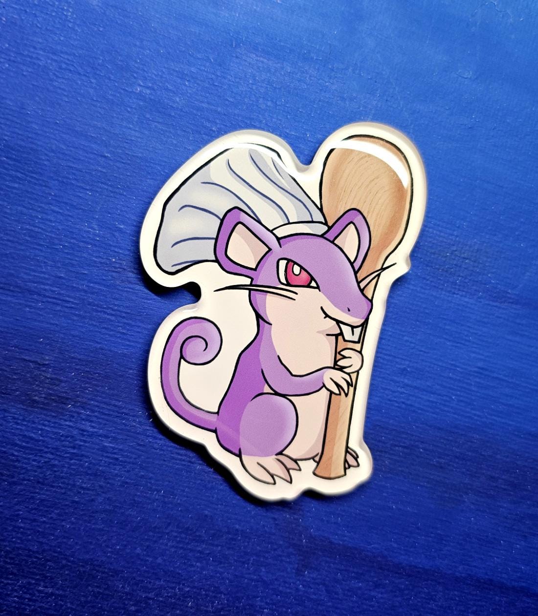 Rattatatouille Rattata Chef Magnet