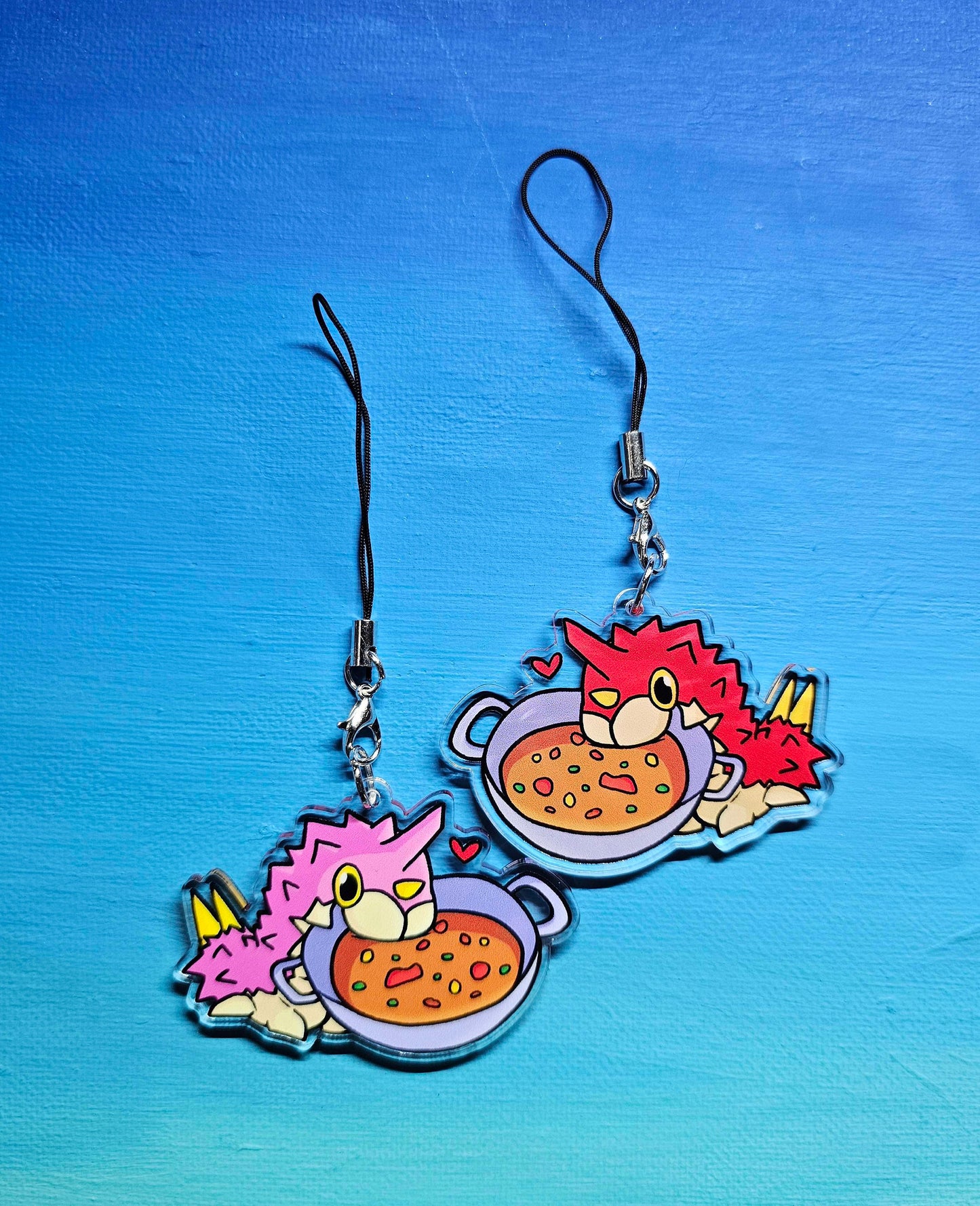 Double-Sided Wurmple Soup Charm