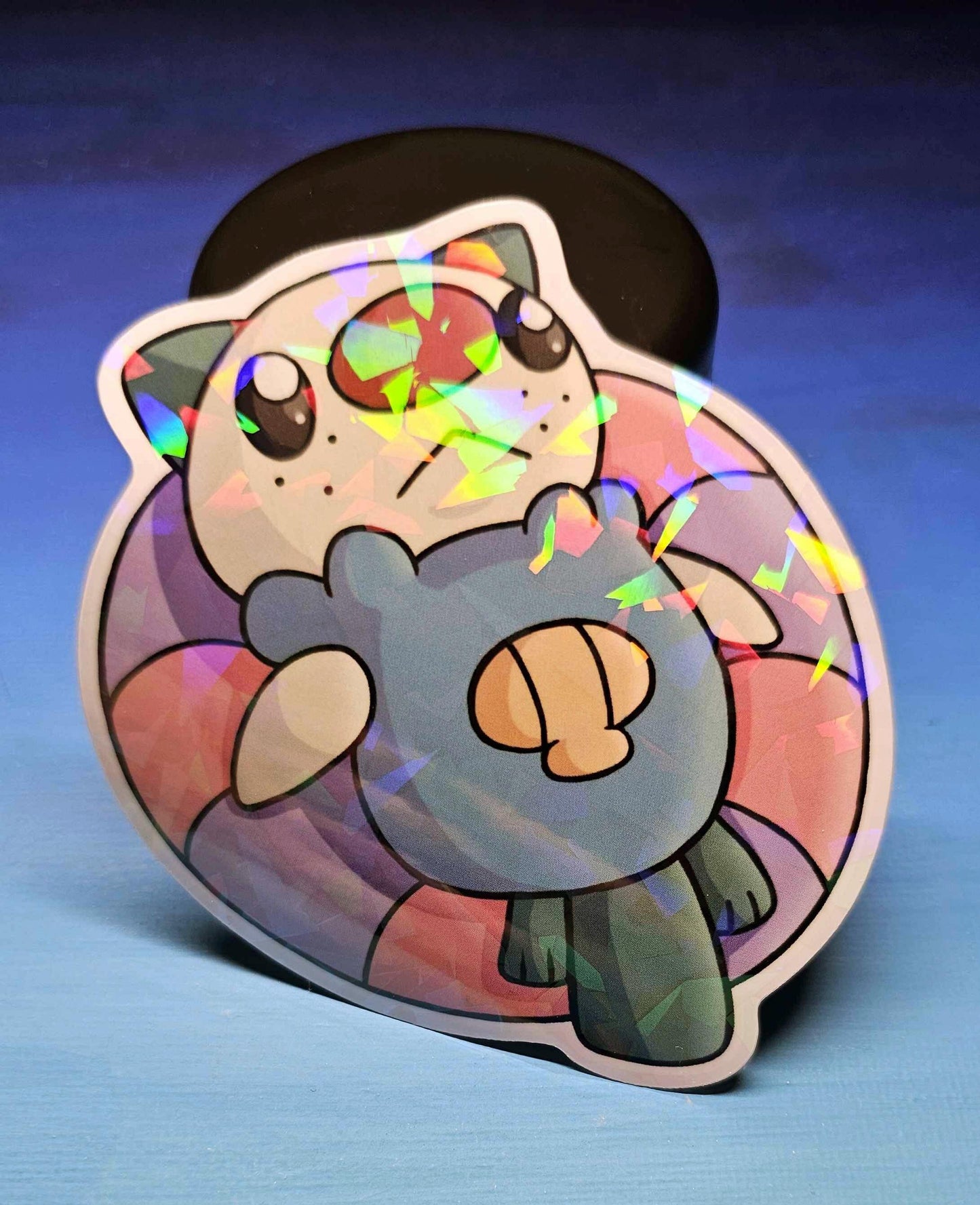 Shiny Oshawott Floatie Sticker